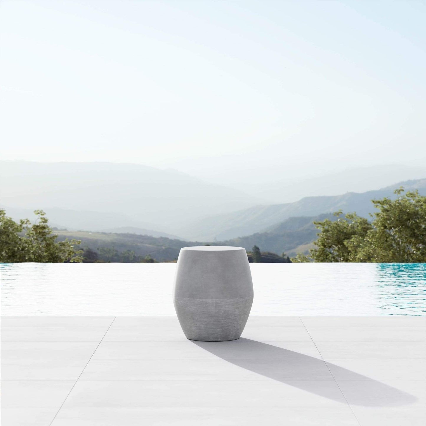 Azzurro Living Durban Side Table Furniture azzurro-DUR-C10ST