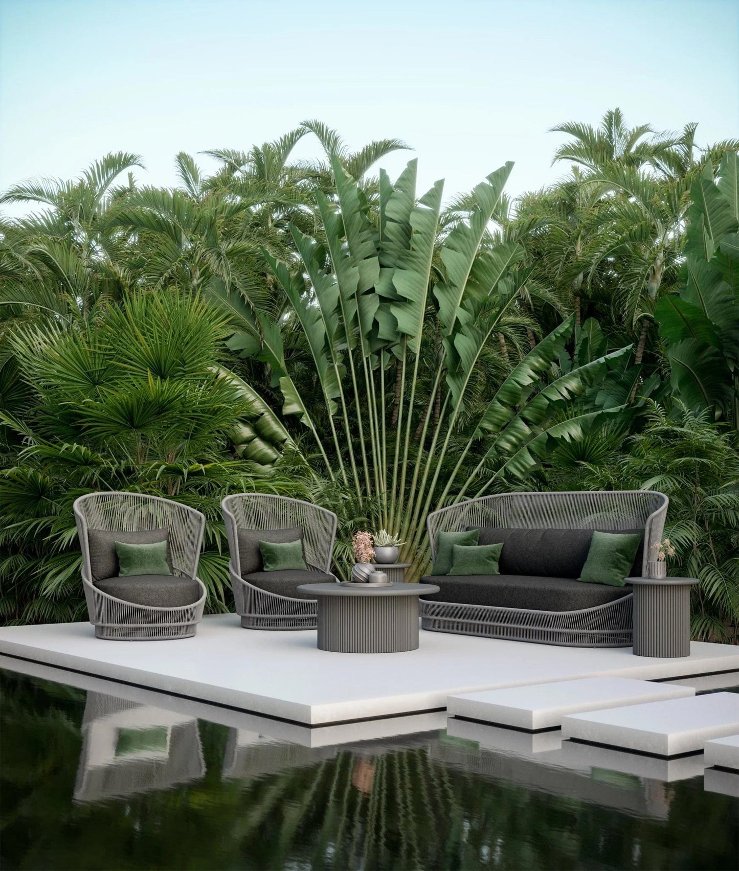 Azzurro Living Palma Outdoor Sofa Outdoor