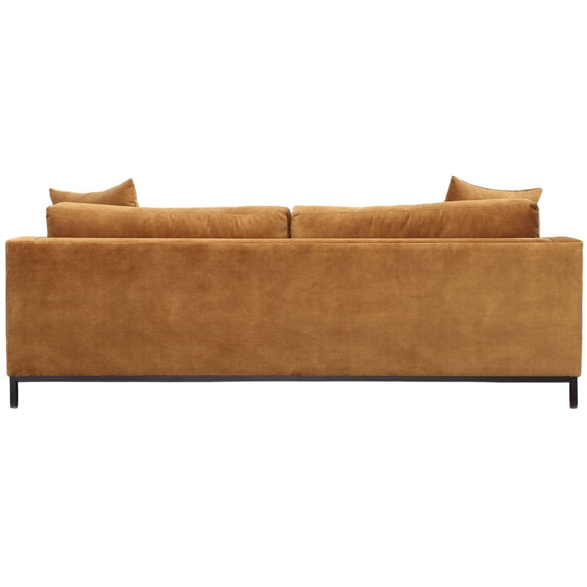 Lyndon Leigh Aldric Sofa Sofas dovetail-DOV65016-BRWN