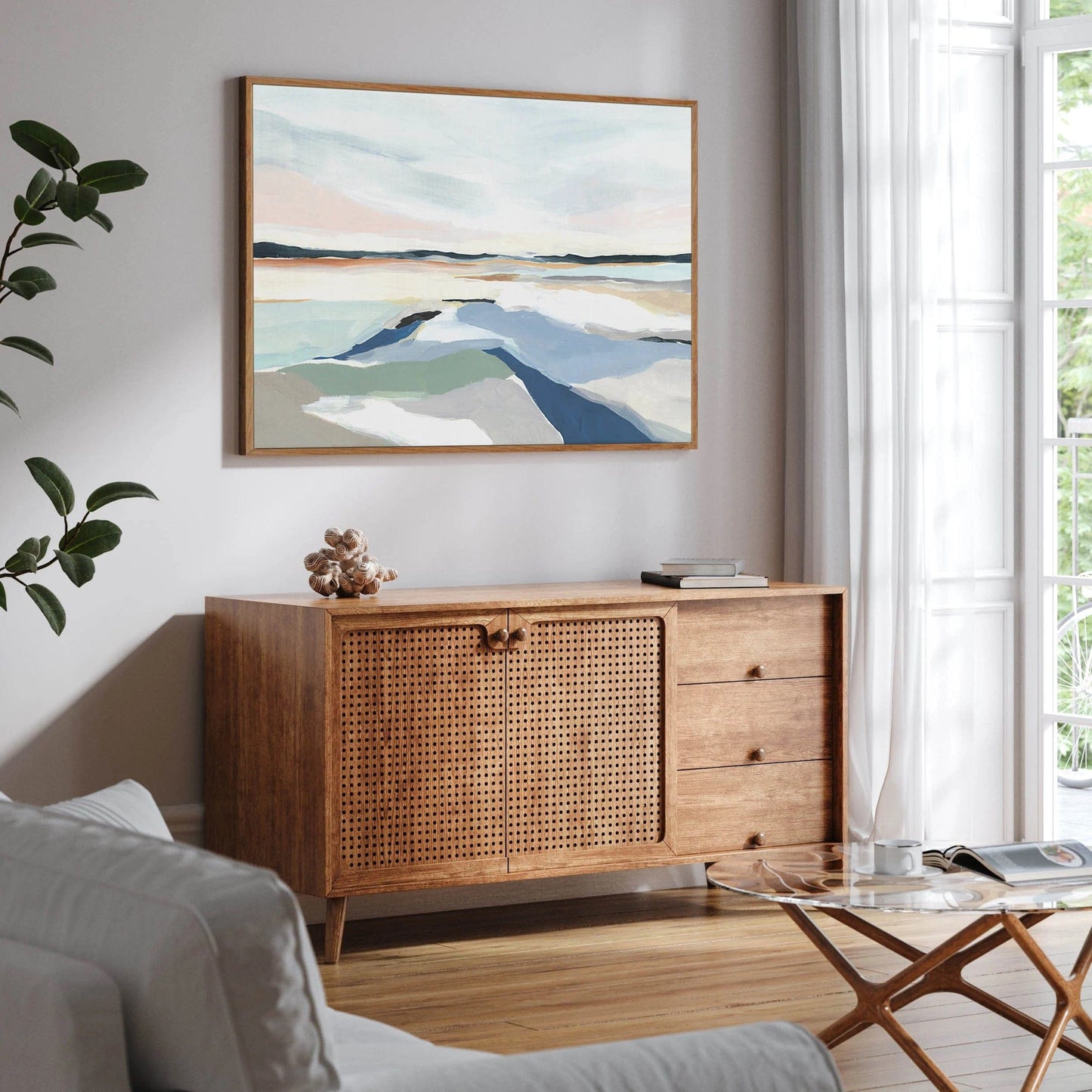 Lyndon Leigh Seaside Days I Wall dovetail-DOV99473