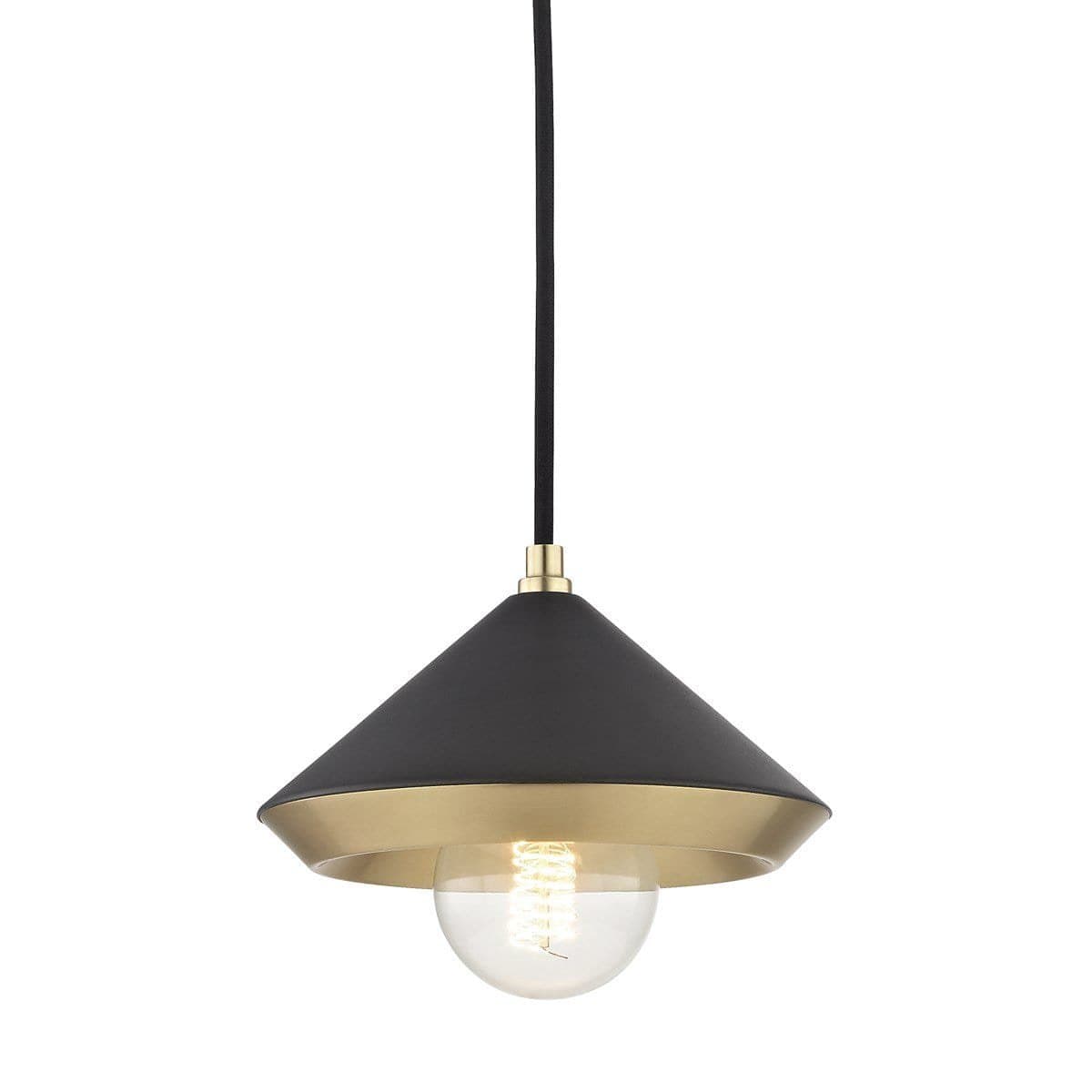 Mitzi Marnie Pendant Lighting mitzi-H139701S-AGB/BK 806134838584
