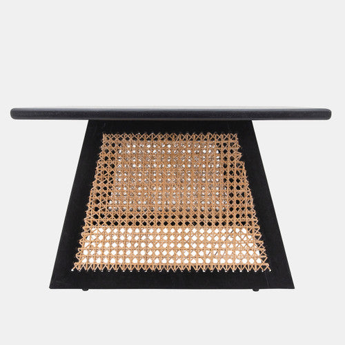 Square Cane Coffee Table