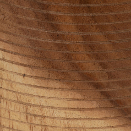 Funky Ribbed Coffee Table in Natural and Cream