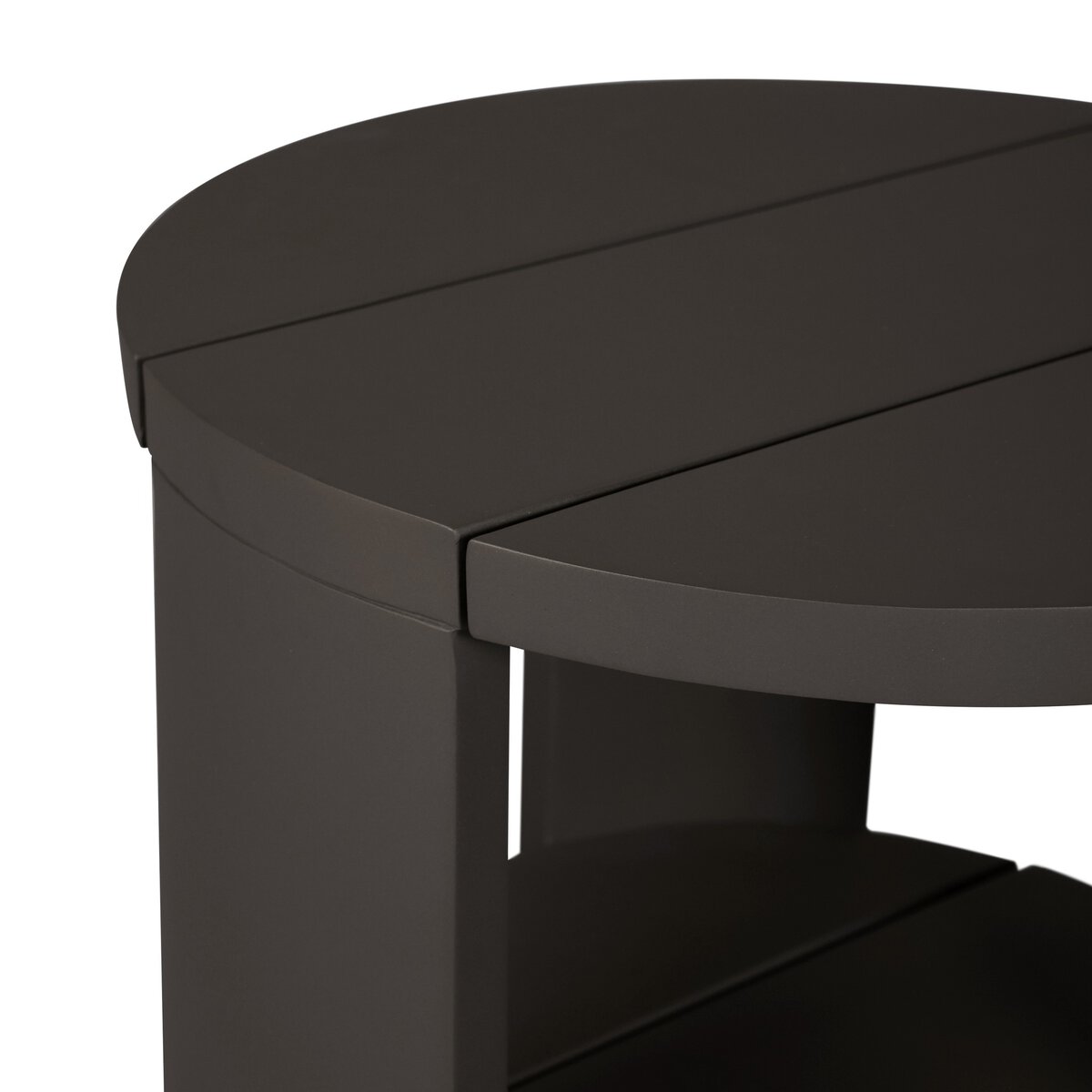 Roca Outdoor Round Metal End Table