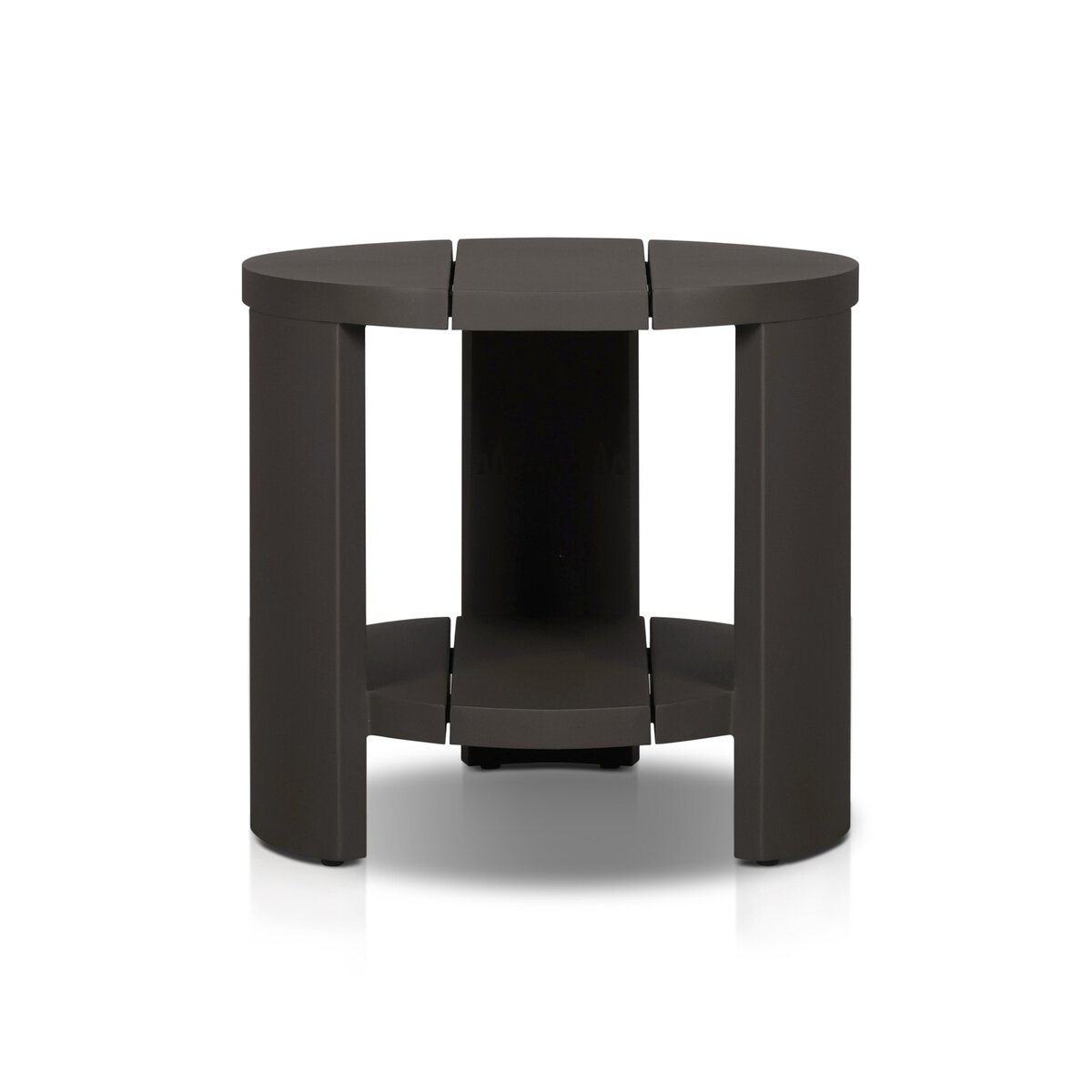 Roca Outdoor Round Metal End Table