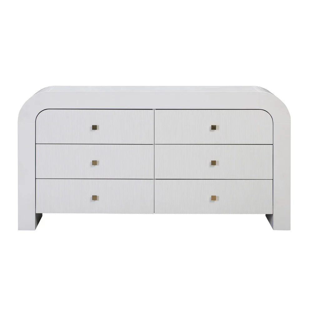 Hump 6 Drawer Dresser