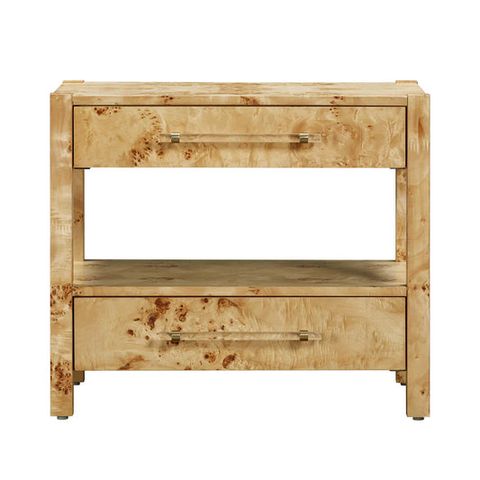 Brandyss Burl Nightstand