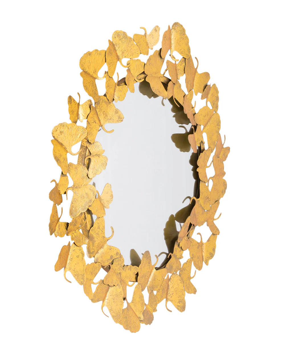 Lyrical Gold Wall Mirror