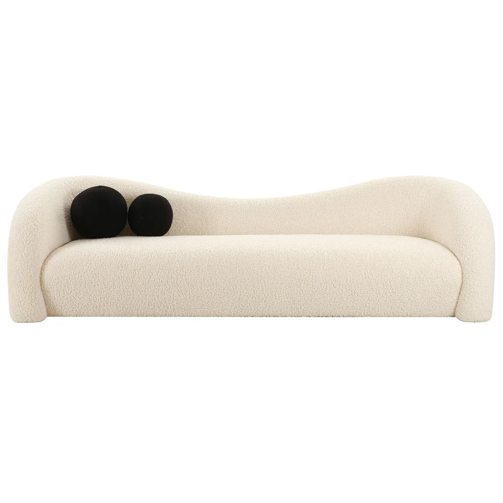 Leonie Faux Shearling Sofa