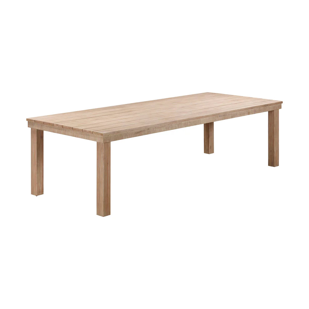 Cassie Natural Outdoor Rectangular Dining Table