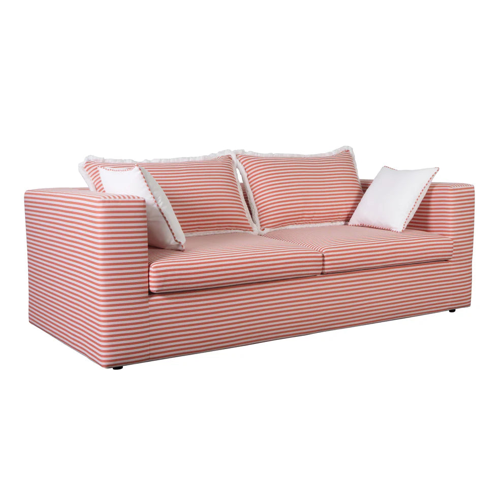 Salty Striped Outdoor Sofa