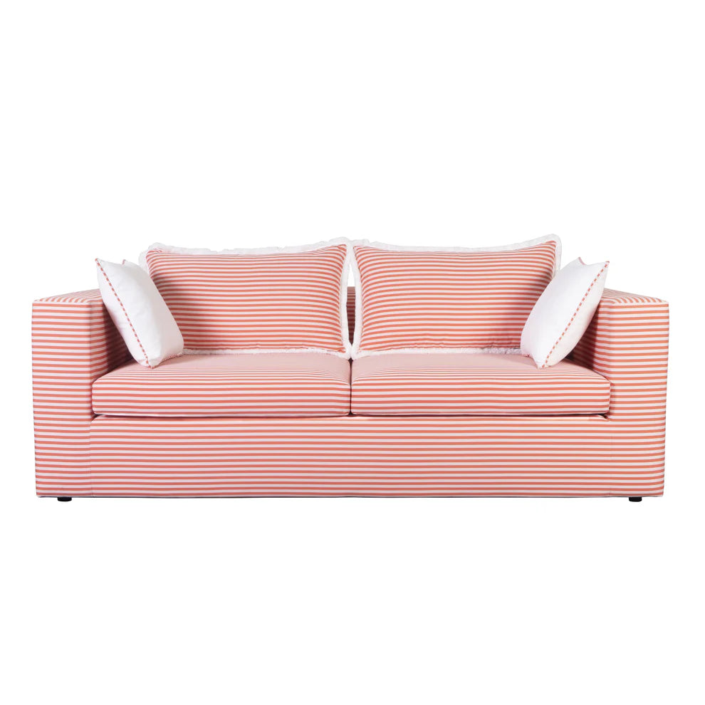 Salty Striped Outdoor Sofa