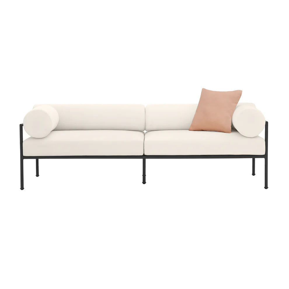 Vera Cream Performance Fabric Outdoor Sofa