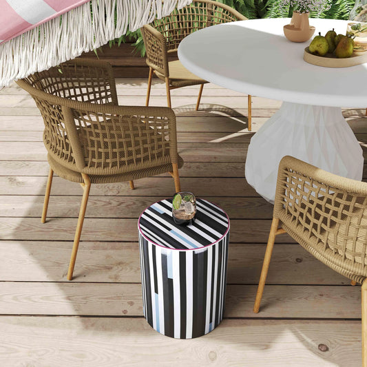 Taurus Ceramic Indoor/Outdoor Stool