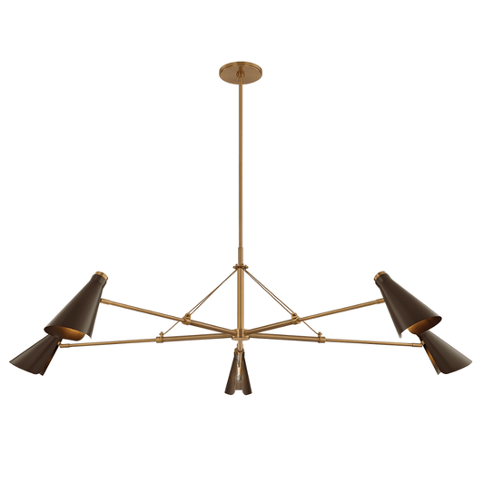 Andersen Chandelier Chandelier F4369-PBR/BRZ 197292115564