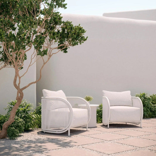 Azzurro Living Kamari Outdoor Club Chair Outdoor Furniture