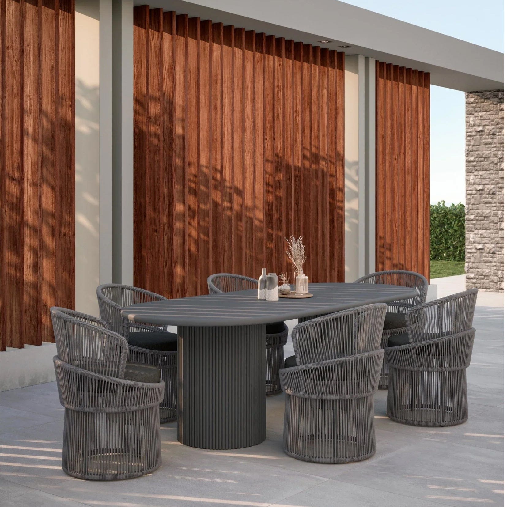 Azzurro Living Palma Outdoor Dining Chair Outdoor Furniture