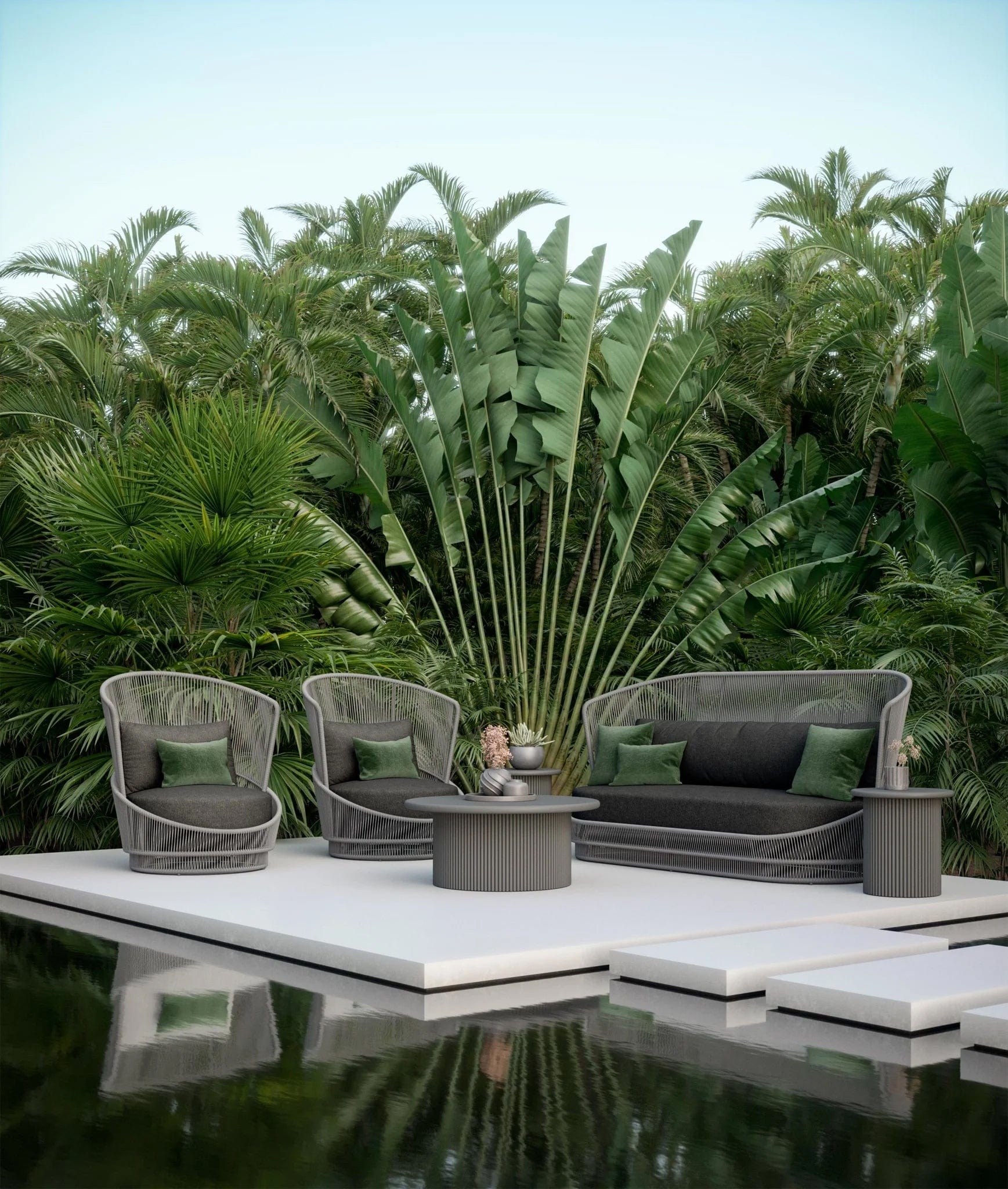 Azzurro Living Palma Outdoor Sofa Outdoor