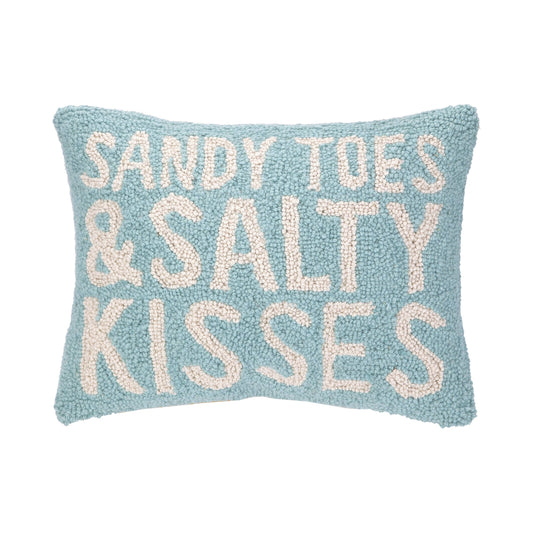 Sandy Toes and Salty Kisses Pillow