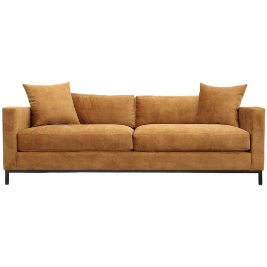 Lyndon Leigh Aldric Sofa Sofas dovetail-DOV65016-BRWN