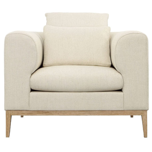 Lyndon Leigh Dalia Sofa Chair Occasional Chair dovetail-GAS1009-ECRU