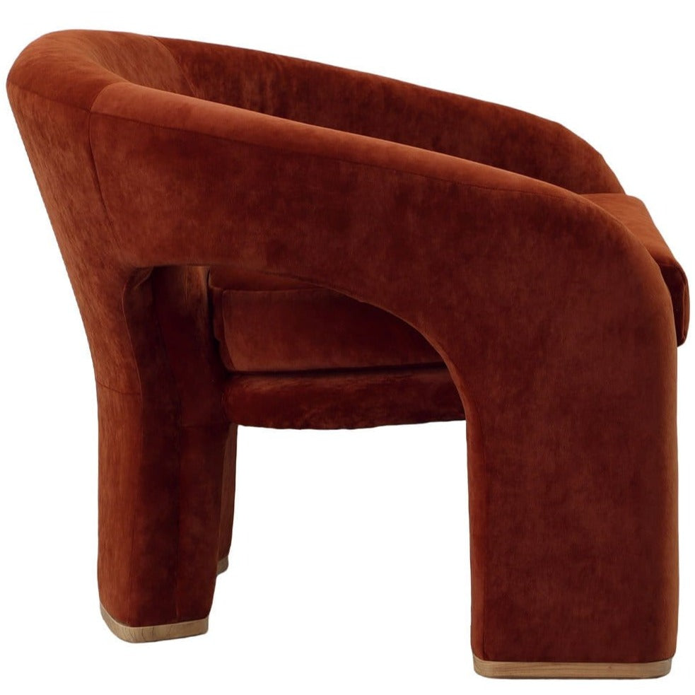 Lyndon Leigh Griselda Occasional Chair Occasional Chair dovetail-DOV60010-BURG