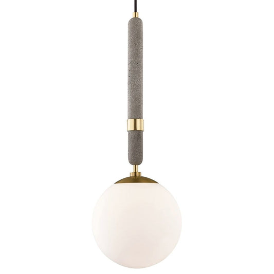 Mitzi Brielle Pendant - Aged Brass Lighting