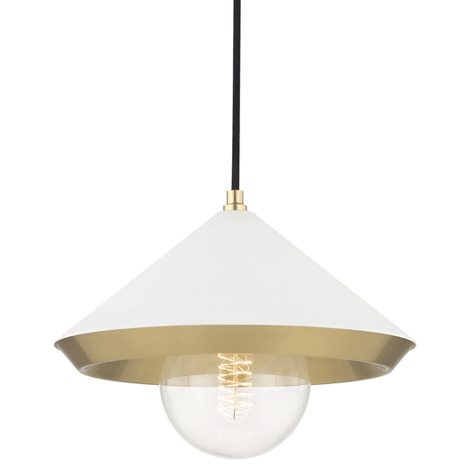 Mitzi Marnie Pendant Lighting mitzi-H139701L-AGB/WH 806134838553