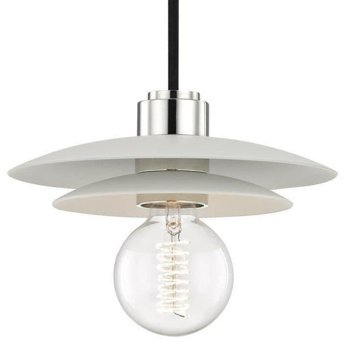 Mitzi Milla Pendant Lighting mitzi-H175701S-PN/WH 806134837914