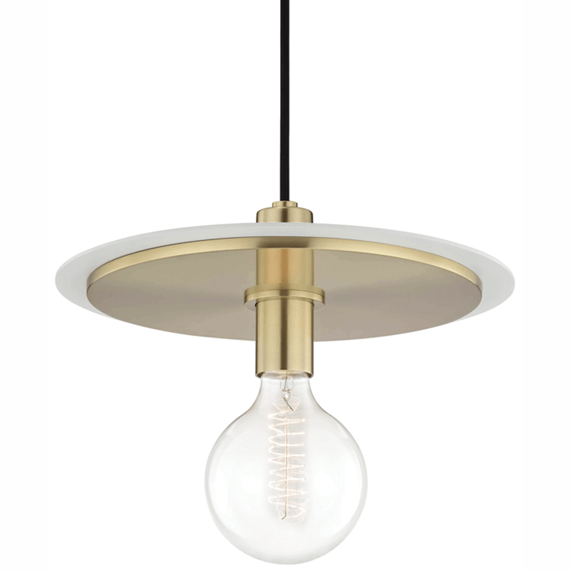 Mitzi Milo Pendant Lighting mitzi-H137701L-AGB/BK 00806134837280