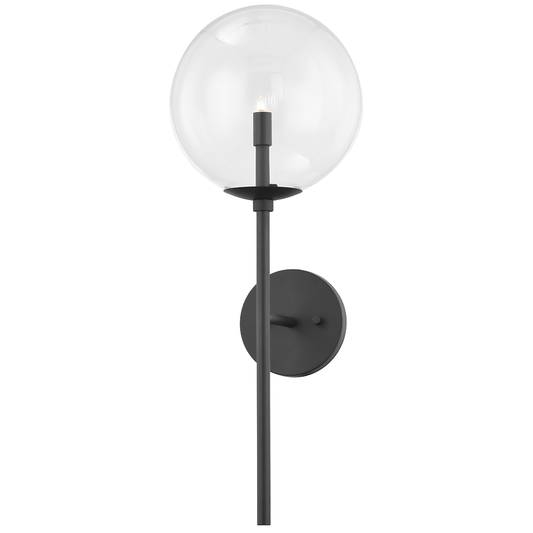 Troy Lighting Madrid Sconce Lighting troy-B8201-SBK